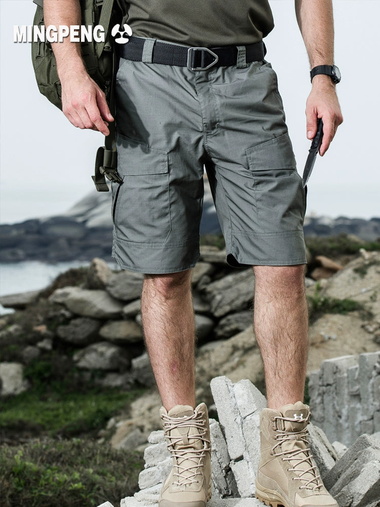 Archon Summer Waterproof Slim-Fit Multi-Pocket Camouflage Pants