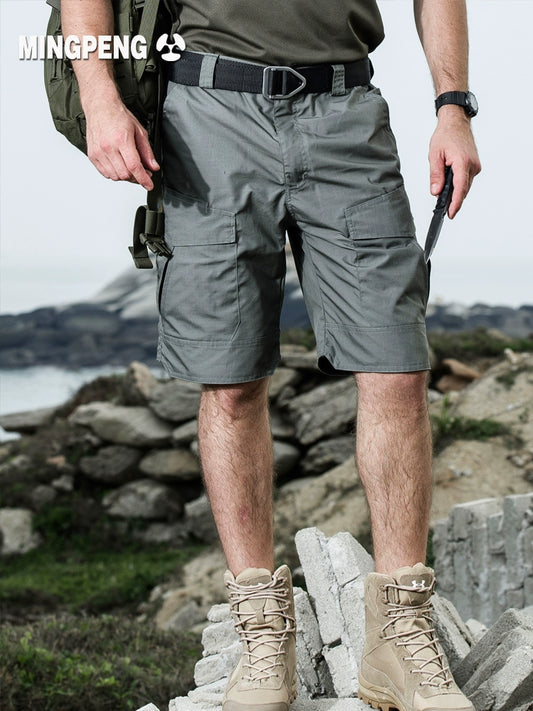 Archon Summer Waterproof Slim-Fit Multi-Pocket Camouflage Pants