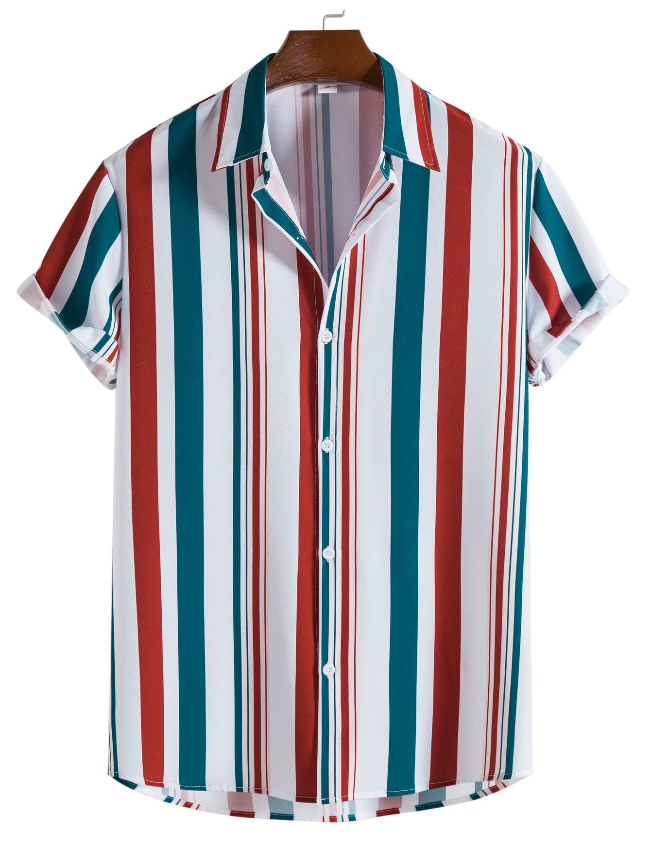 Striped Shirts For Men Shirt Summer Clothes Tops Mens Man 24