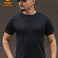 Angken Tactical Summer Quick-Drying Breathable T-shirt Men Outdoor Sports round Neck Short Sleeve Army Fan Half Sleeve Quick Drying Clothes