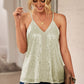 Trendy Sling Fashion All-Match V Neck Sleeveless Sequin