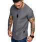 Mens Tshirts White Tshirt for Man Men Men T-shirt round Neck Casual Short Sleeve Summer