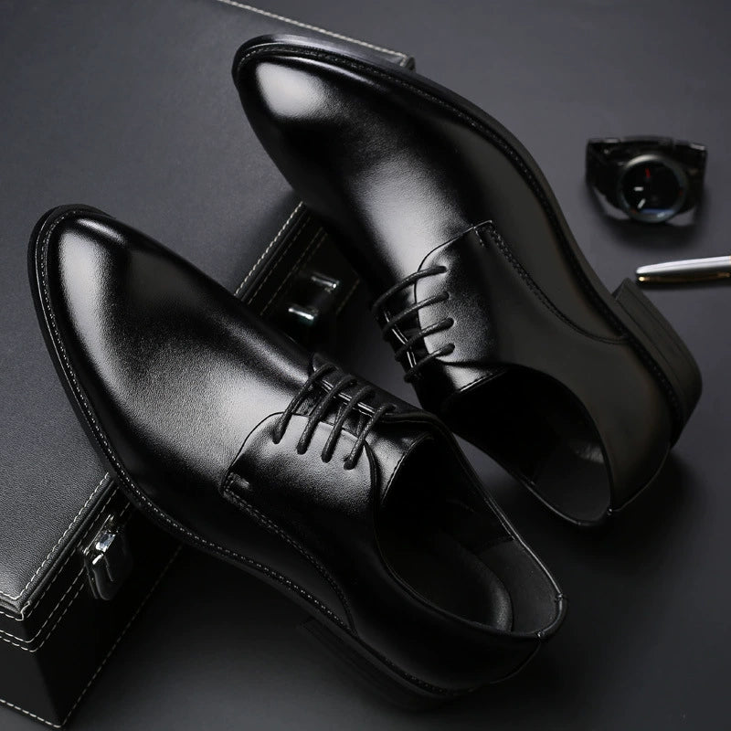 Large Size Men Casual Dress Shoes Plus Size Men Casual Formal Wear Workwear Leather Shoes