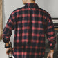 Jereno American Classic Long Sleeve Casual Plaid Shirt