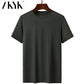 Battlefield Men's V-neck Pullover Top Casual T-shirt Short Sleeve