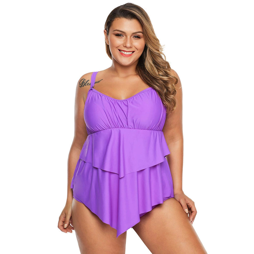 Fast Fashion Plus 2-Piece Size Swimsuit