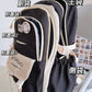 Japanese Simple All-Match Women's Korean-Style High School Backpack