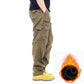 Casual Outdoor Wear-Resistant Thick Multi-Pocket Cargo Pants