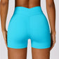 Skinny Hip Raise Yoga Shorts