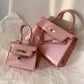 Luca Gianni 2pc Matching Wedding Bag Set