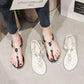 Summer Flip-Flops Flat Roman Small Size 33-34 Sandals