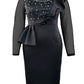 Y2K Plus-Size Mesh Formal Dress