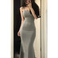 Summer Waist-Tight Fishtail Sheath Silm Sling Dress