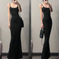 Summer Waist-Tight Fishtail Sheath Silm Sling Dress