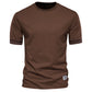 Heavy Weight Chinese Fad Army Green Fancy Short Sleeve T-Shirt