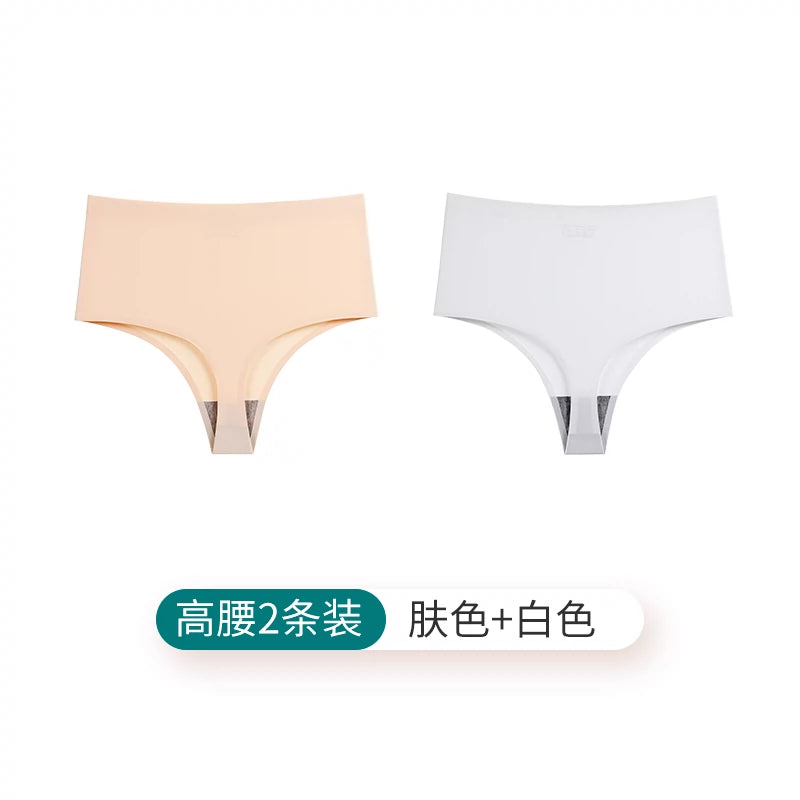 High-Waist Belly-Contracting Swim Bottoms - 2-Pack