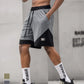 Men's Contrast Color Fast-Drying Mesh Sports Shorts