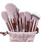 Soft Fluffy Makeup Brushes Set - 13pc