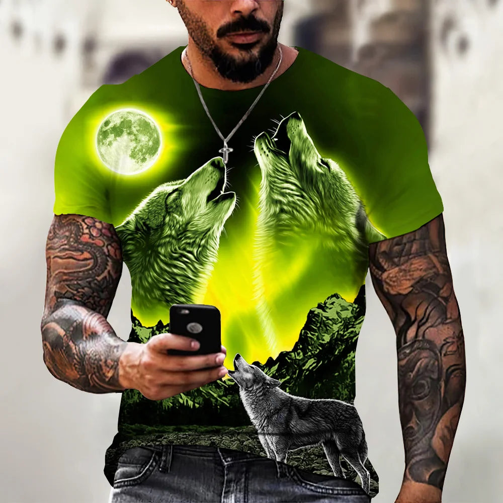 Fast Fashion - Deep Green Wolfpack Tee