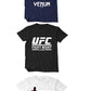 UFC Short Sleeve T-shirt Wulin Style Menswear Clothing Comprehensive Fighting MMA Half Sleeve Sanda Boxing Loose Clothes