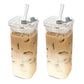 Mali Cups - Transparent Heat Resistant Square Cup