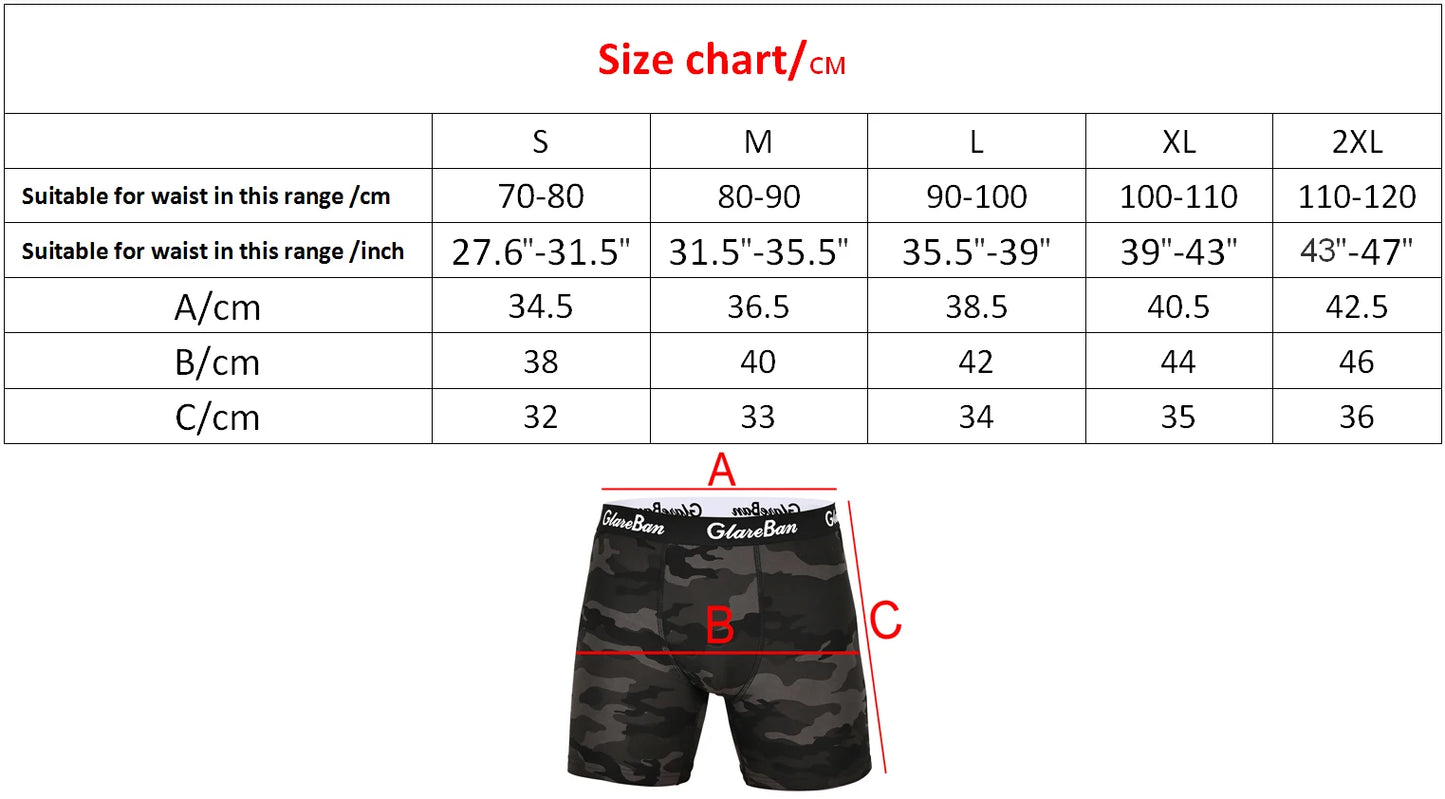 GlareBan 2024 Men Panties polyester Underwear Male Brand Boxer And Underpants For Homme Luxury Set Sexy Shorts Box Slip Kit