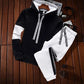 Autumn Street Hoodie & Pants Men Tracksuit Set