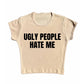 Y2K Ugly People Hate Me Set - Pieces Sold Separately