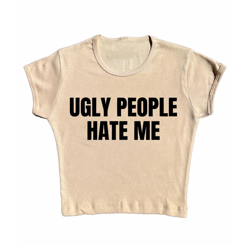 Y2K Ugly People Hate Me Set - Pieces Sold Separately