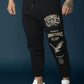 2023 New Autumn Men's Sweatpants Europe and The United States Long Sports Leisure Fitness Training Pants