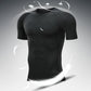 Men's Running Compression Tshirts Quick Dry Soccer Jersey Fitness Tight Sportswear Gym Sport Short Sleeve Shirt Breathable