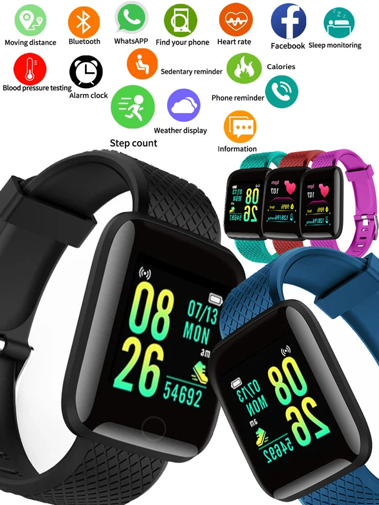 Chip Smartwatch With Multifunctional Bluetooth Connection For Male And Female Android System Smartwatch