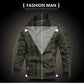 Men's Jacket Military Tactical Man Jackets Coat Zipper Cargo Jackets Stand Collar Outwear Cotton Windbreaker Tops 2022 New Brand