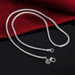 40-75cm 925 Sterling Silver Snake Chain