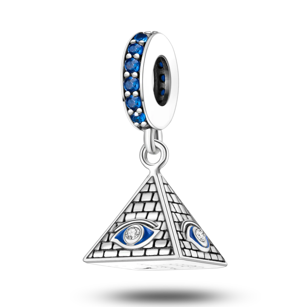 Mali Charms - Ancient Egyptian Set - Mummy & Pyramid Dangle Charm