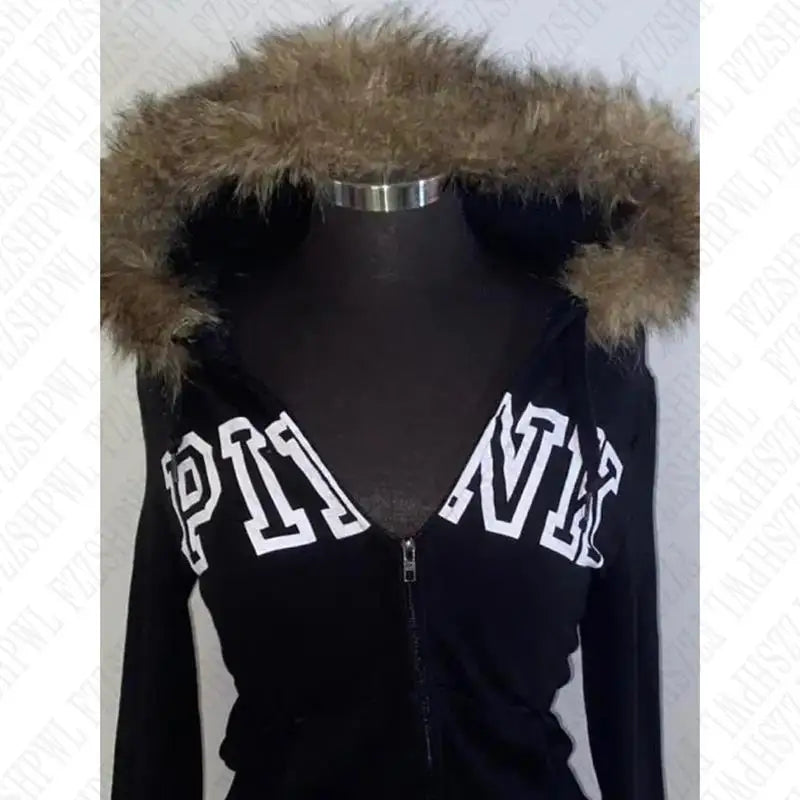 Mali Autumn - PINK Fur Fall Jacket