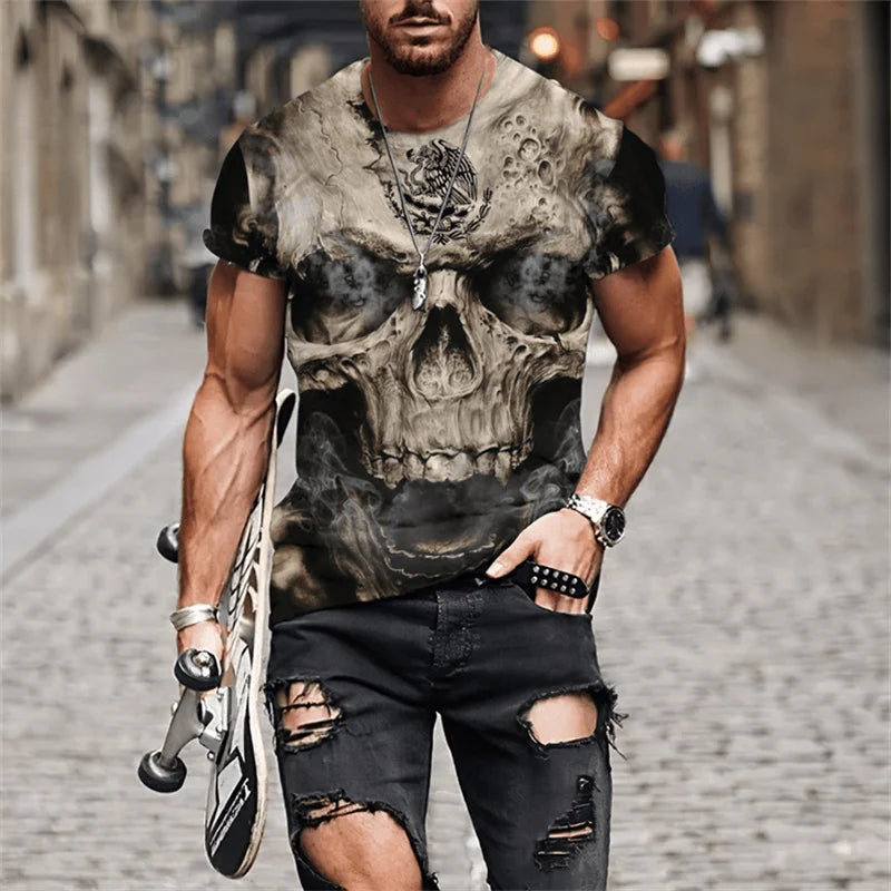 Fast Fashion Mexican Style Graphic T-Shirts - Men's