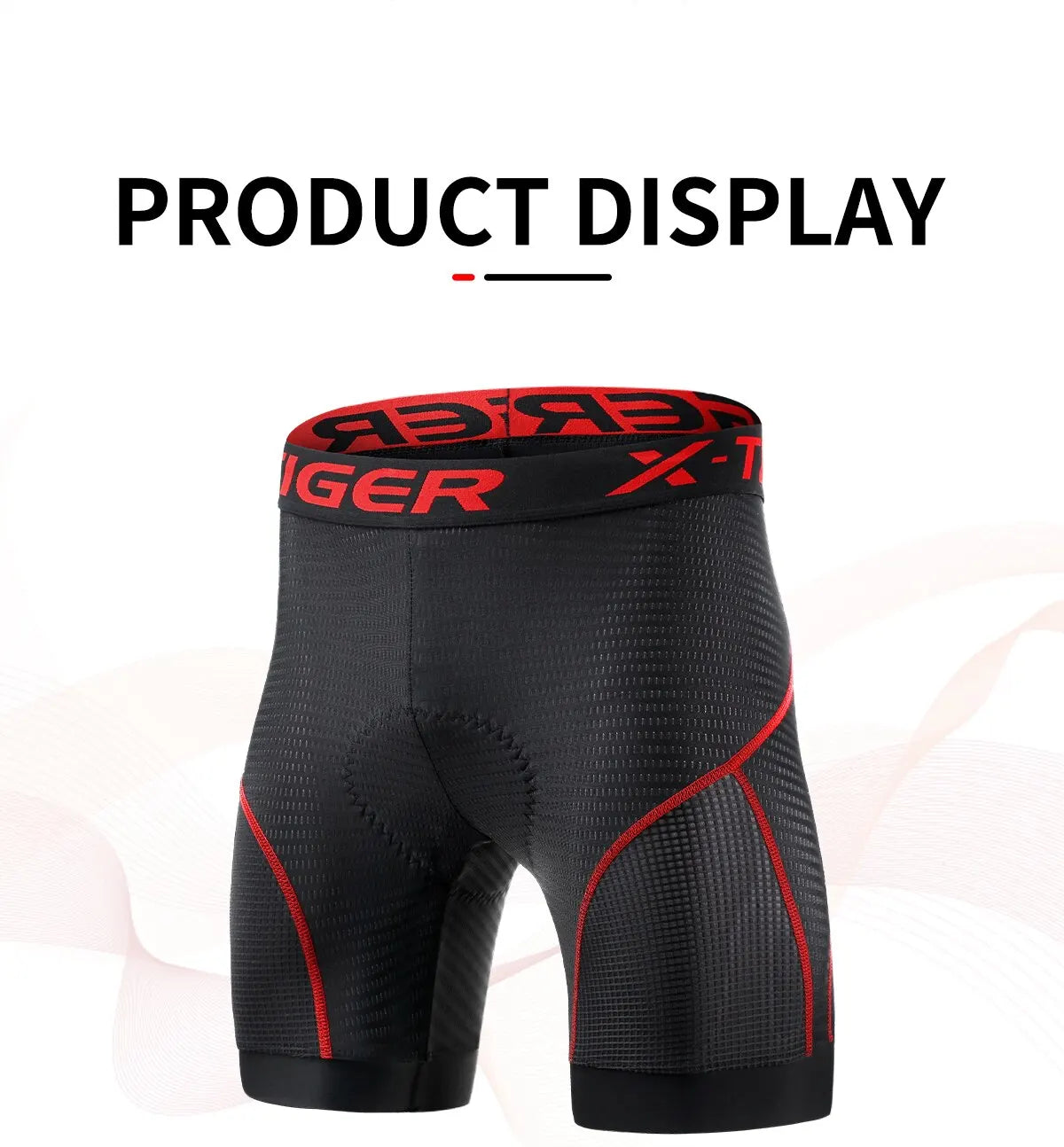 X-TIGER Cycling Shorts Breathable Mesh Cycling Underwear Gel Pad Shockproof MTB Bike Shorts Dropshipping Bicycle Underwear