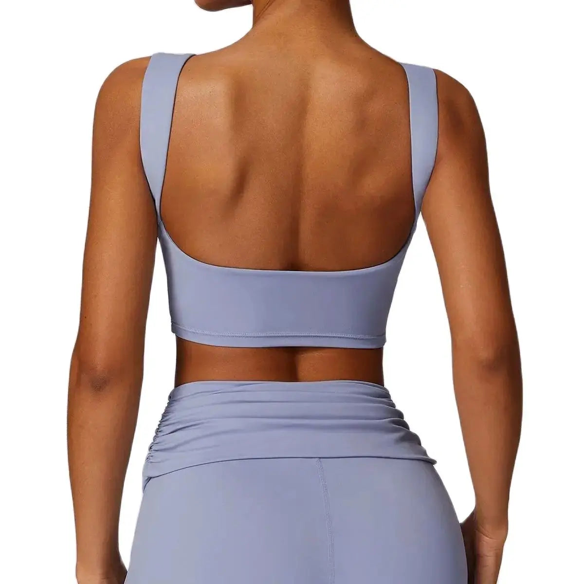 ENVEE Women: Back Open Sports Bra w/ Removable Pads