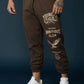 2023 New Autumn Men's Sweatpants Europe and The United States Long Sports Leisure Fitness Training Pants