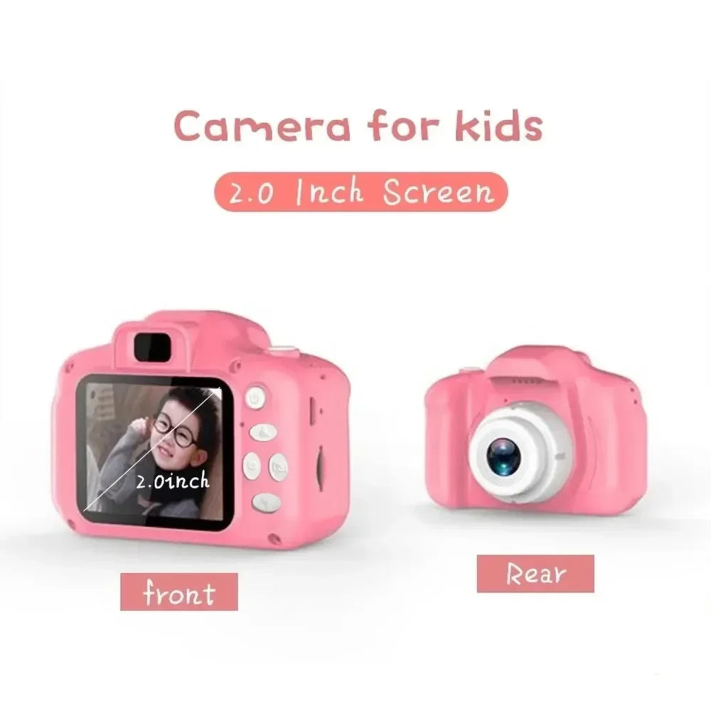 Kids Digital Camera Toy Girl Boy 1080p Hd Screen Outdoor Toy Birthday Gift Cartoon Mini Camera Photography Video Convenience