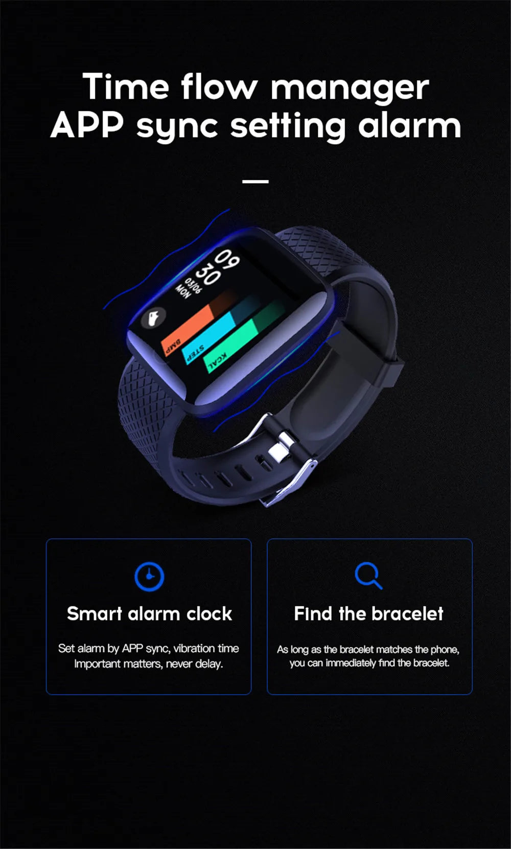 Chip Smartwatch With Multifunctional Bluetooth Connection For Male And Female Android System Smartwatch