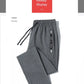 Ice Silk Men's Pants 2023 Summer New Black Gray Thin Business Casual Pants Outdoor Elastic Breathable Straight Leg Sweatpants