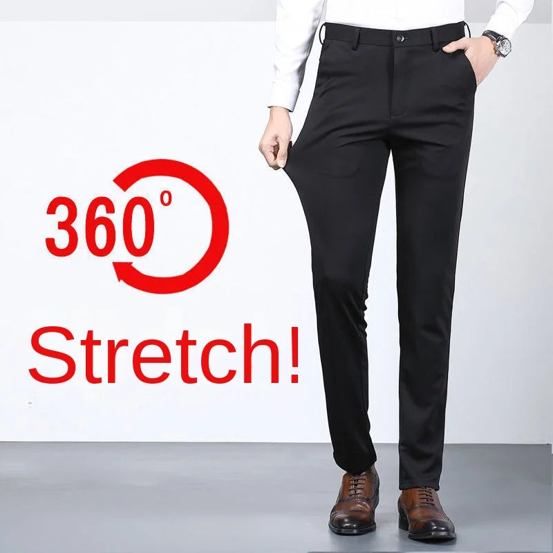 Y2K Men's Casual Summer Suit Pants