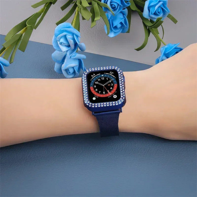 Apple Watch Sparkling Case + Glass Cover