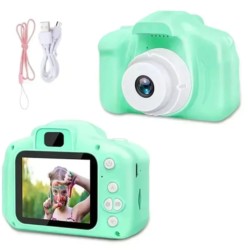 Kids Digital Camera Toy Girl Boy 1080p Hd Screen Outdoor Toy Birthday Gift Cartoon Mini Camera Photography Video Convenience