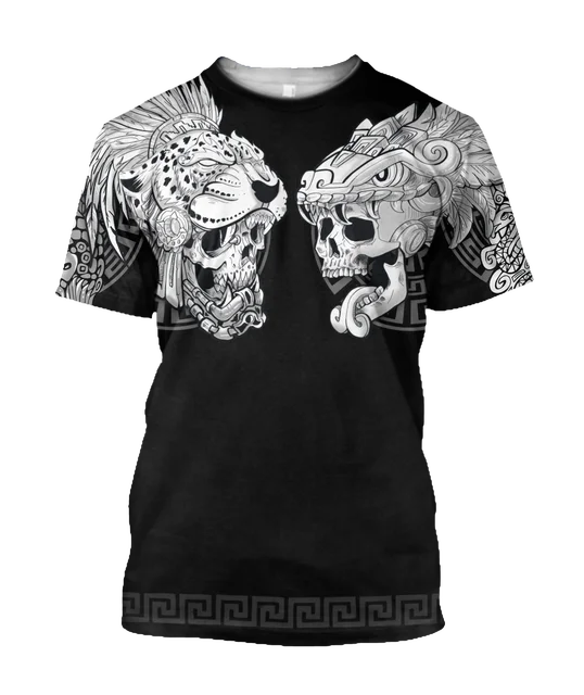 Aztec Graphic T-Shirts - Men's