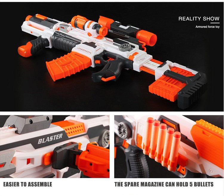 Toy Gun Modified Parts for Nerf N-strike Elite Series Muffler Tail Stock Flashlight Universal Toy Gun Accessories