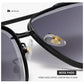 2024 Fashion Square Luxury Design Sunglasses Men Women Flight Seven Rock Mach Six Style Gradient Pilot Sunglasses Oculos De Sol