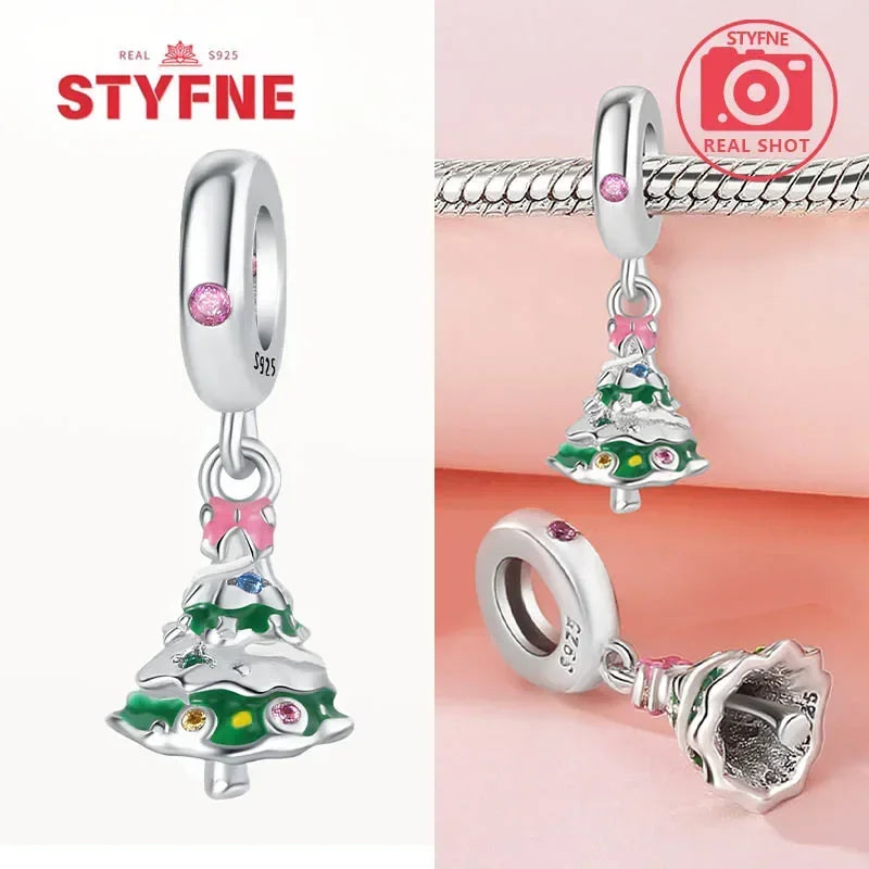 Mali Charms: Christmas Set - Santa Hot Air Balloon